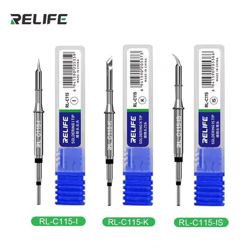 C115 Nano Soldering Iron Station - RELIFE C115-K/I/IS Nano-niveau Universele T115 Handvat