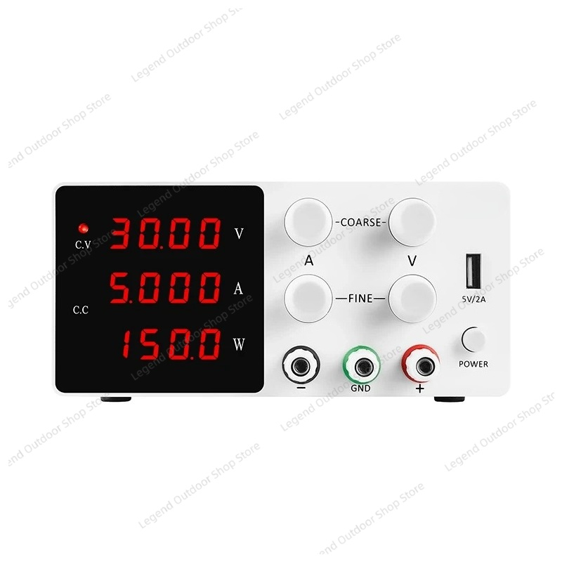 High Precision Dc Power Supply 30V 10A - Geregelde DC-voeding 30V 5A 10A, instelbaar