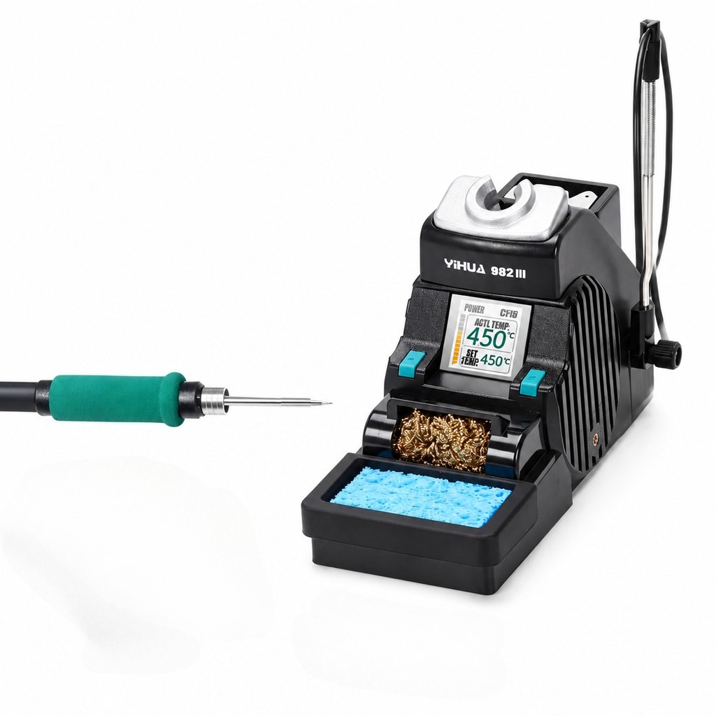 C210 Precision Soldering Station - YIHUA 982-III C210 Soldeerbout Precisie Soldeerstation