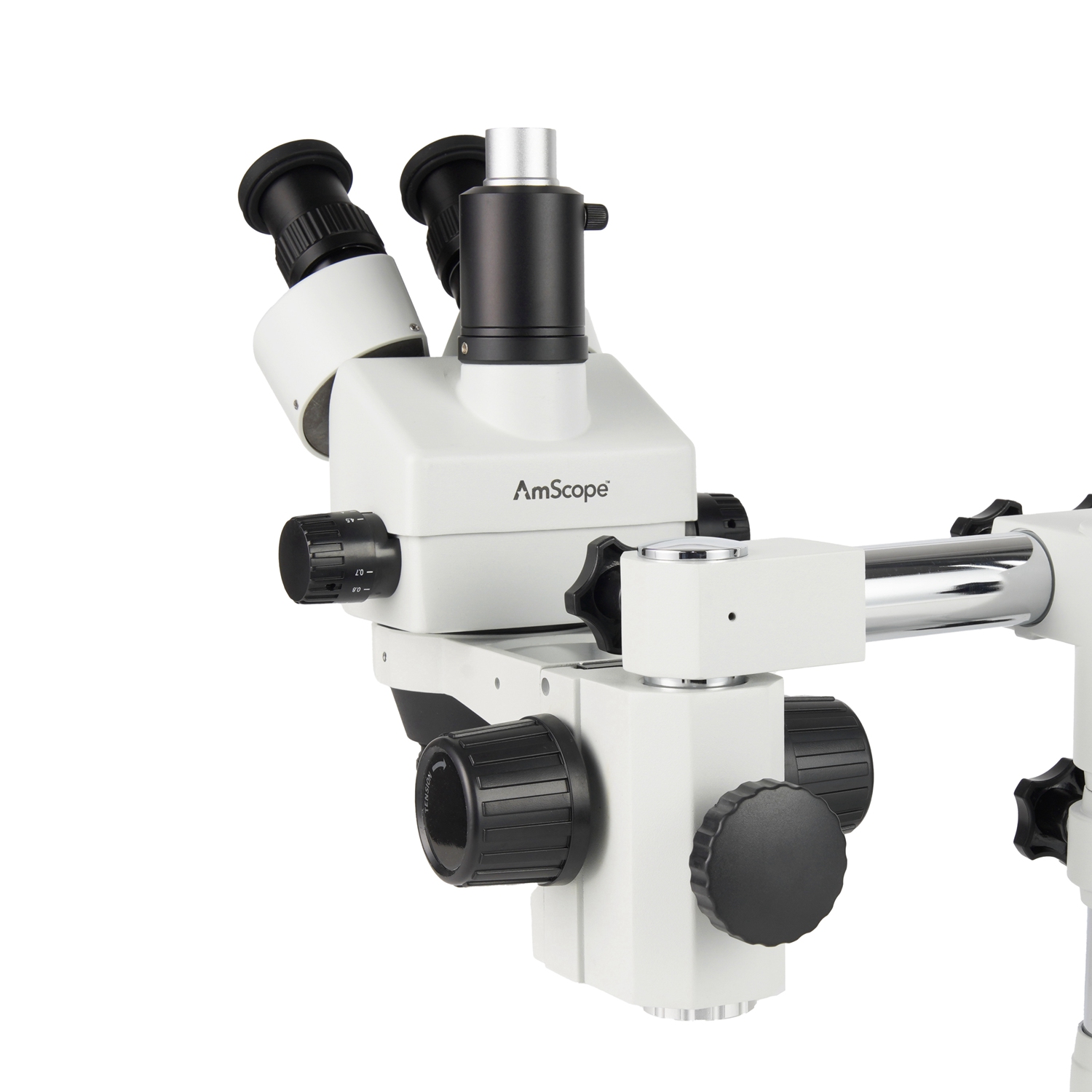 Trinocular Stereo Microscope 7X-45X - AmScope 7X-45X vergroting trinoculaire zoom stereomicroscoopkop