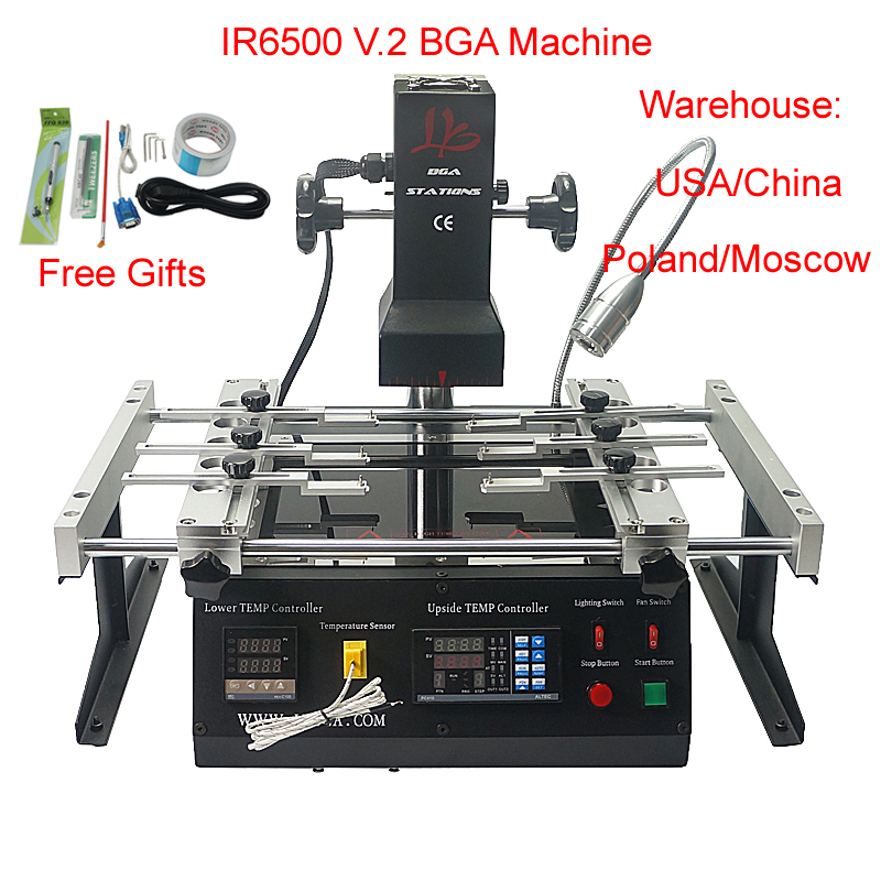 Infrared Bga Rework Station - Soldeerstation 2 zones IR6500 V.2 Pro
