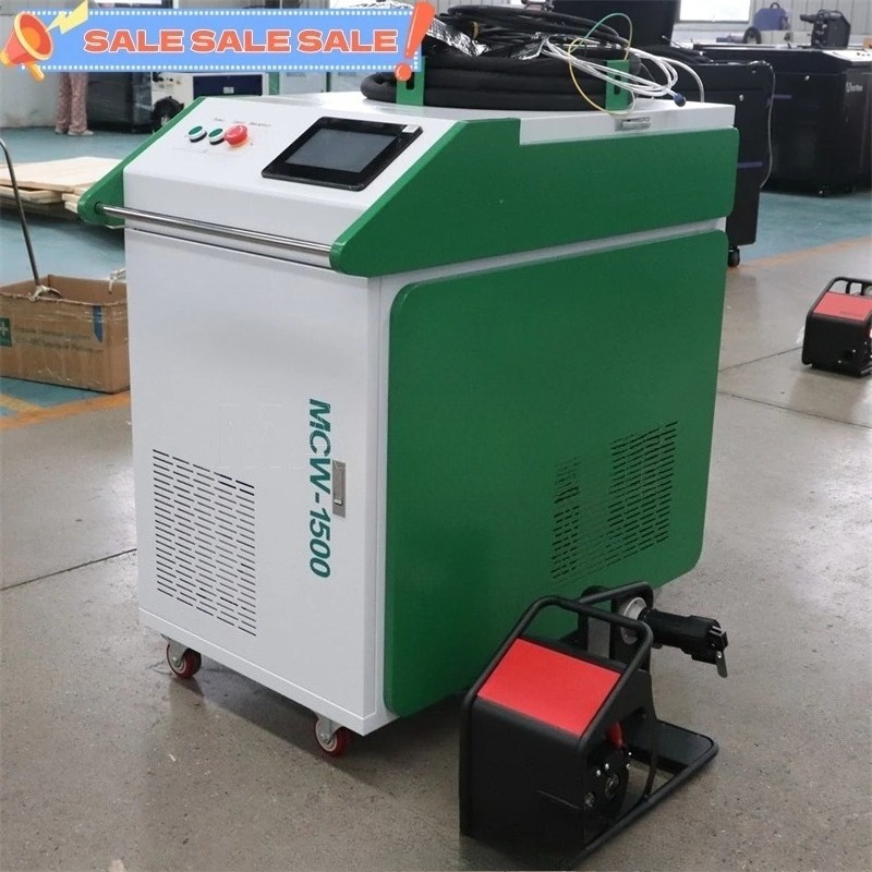 Laser Soldering Machine Handheld - Watergekoelde handlaserlasser 1500W 3-in-1 lassen reinigen