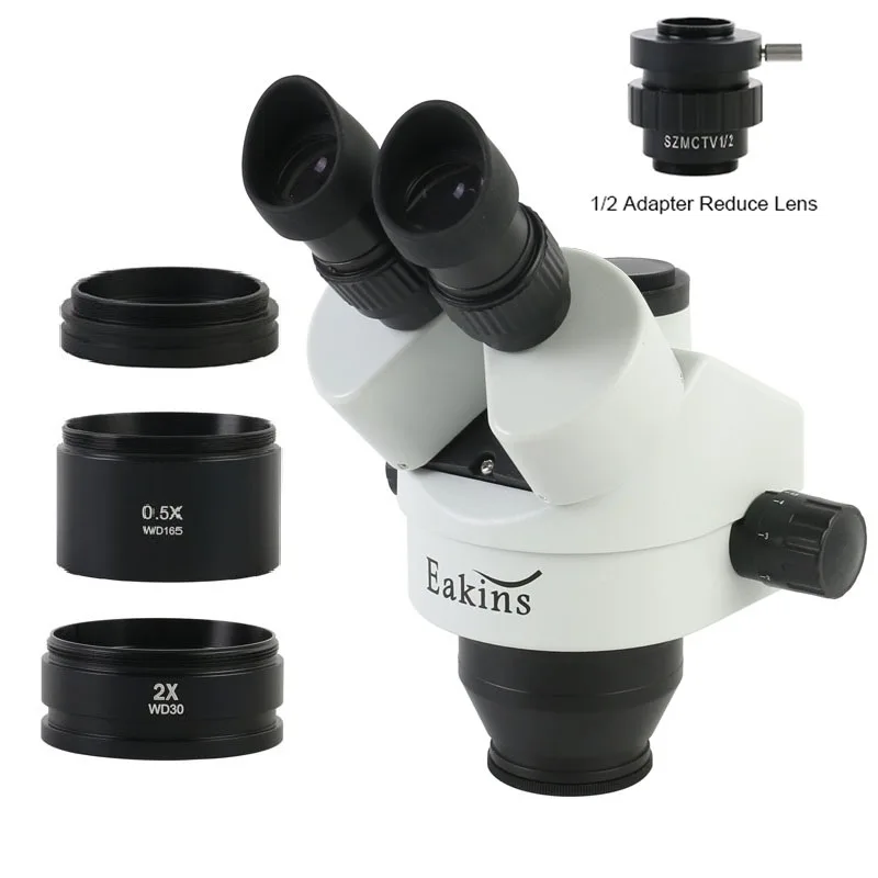 Trinocular Stereo Microscope 7X-45X - 7X 90X Trinoculaire Stereo Microscoop WF10X/22mm