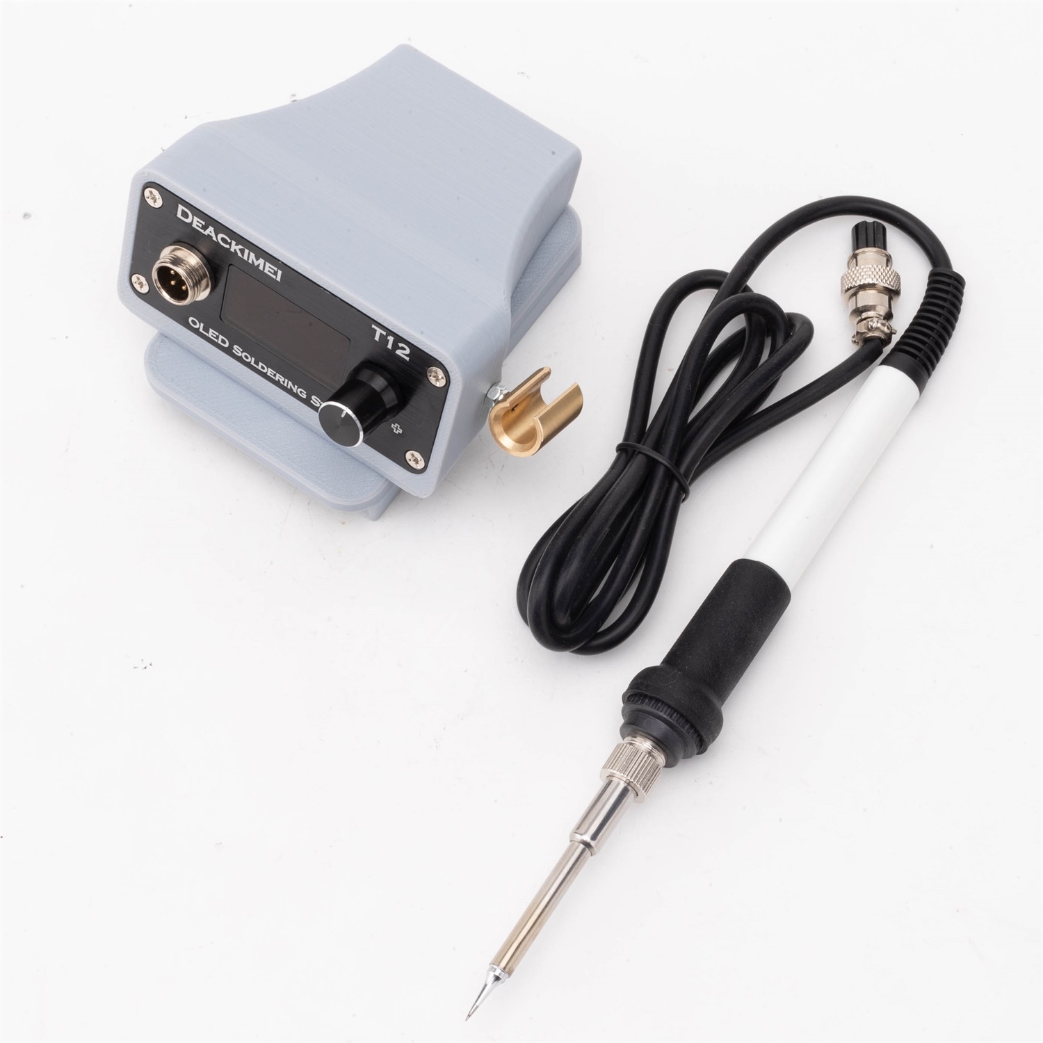 T12 Soldering Station Oled - Soldeerstation/ijzer voor Greenworks 24v batterij Draadloos