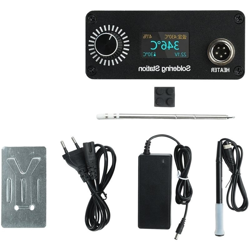 【A56X】T12 Draagbaar mini digit - T12 Soldering Station Oled recensie en prijs