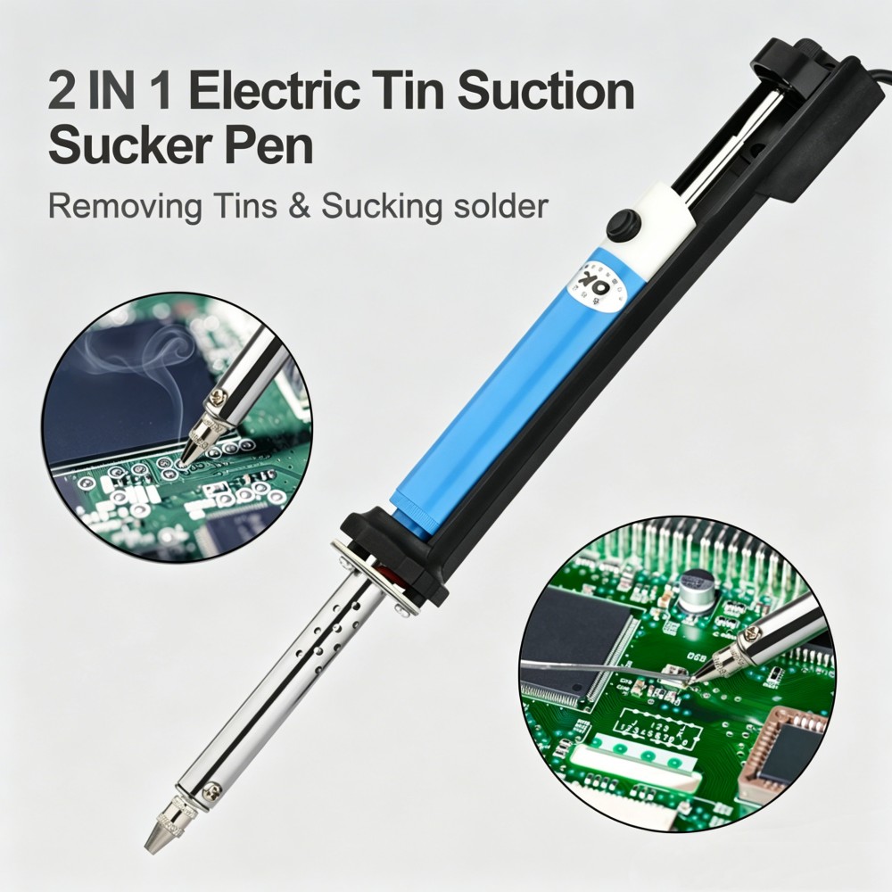Elektrische Desoldeermachine P - Desoldering Pump Electric Vacuum Station recensie en prijs