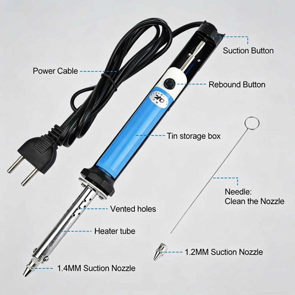 Elektrische Desoldeermachine P - Desoldering Pump Electric Vacuum Station recensie en prijs
