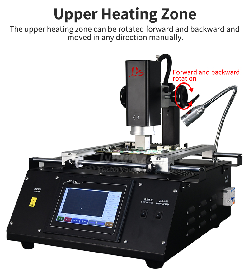 LY R5800 3 Zones Hot-Air BGA R - Infrared Bga Rework Station recensie en prijs