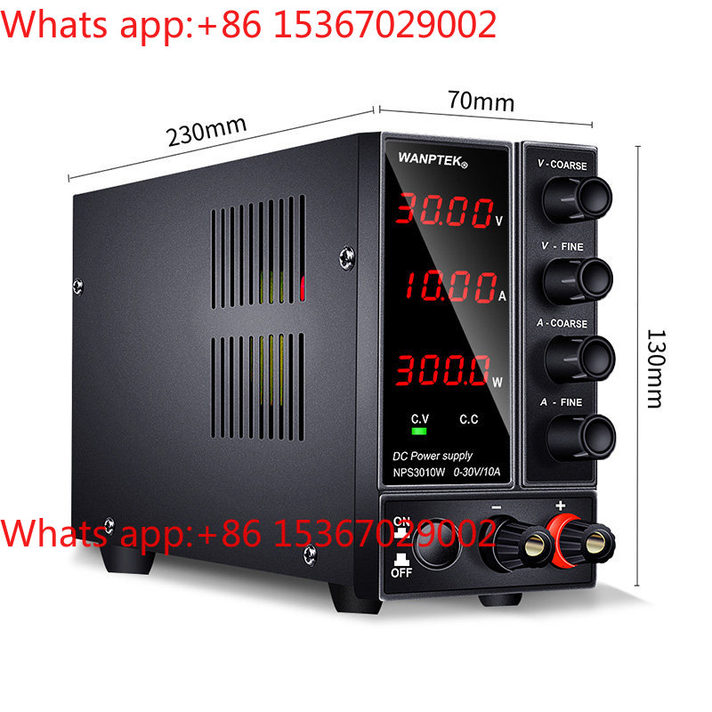 NPS3010W DC-voeding Verstelbar - High Precision Dc Power Supply 30V 10A recensie en prijs