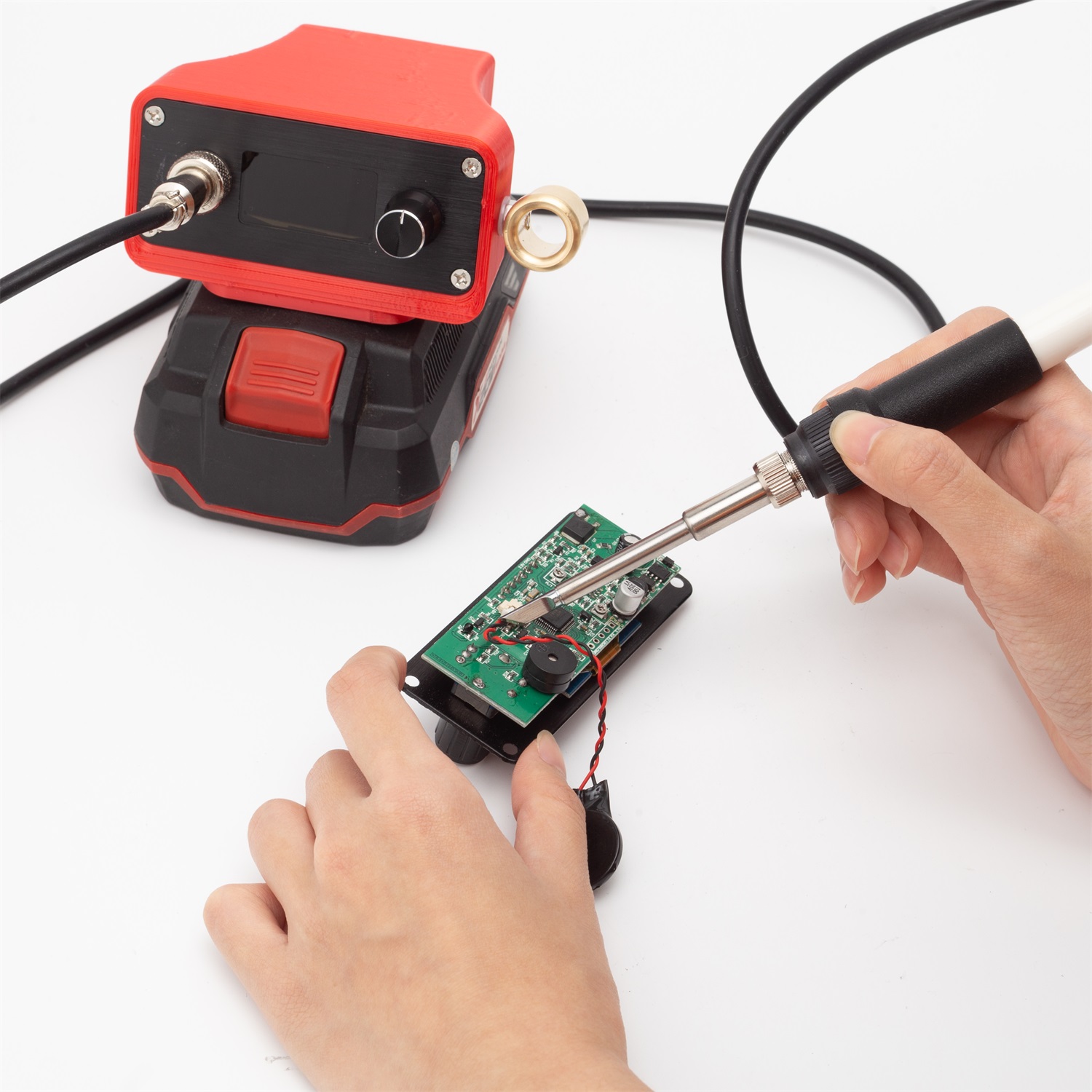 Snel opwarmend OLED T12 soldee - T12 Soldering Station Oled recensie en prijs