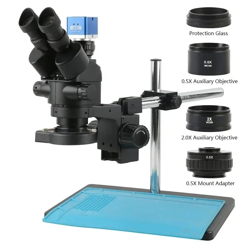24MP 4K 1080P HDMI Videocamera - Trinocular Stereo Microscope 7X-45X recensie en prijs