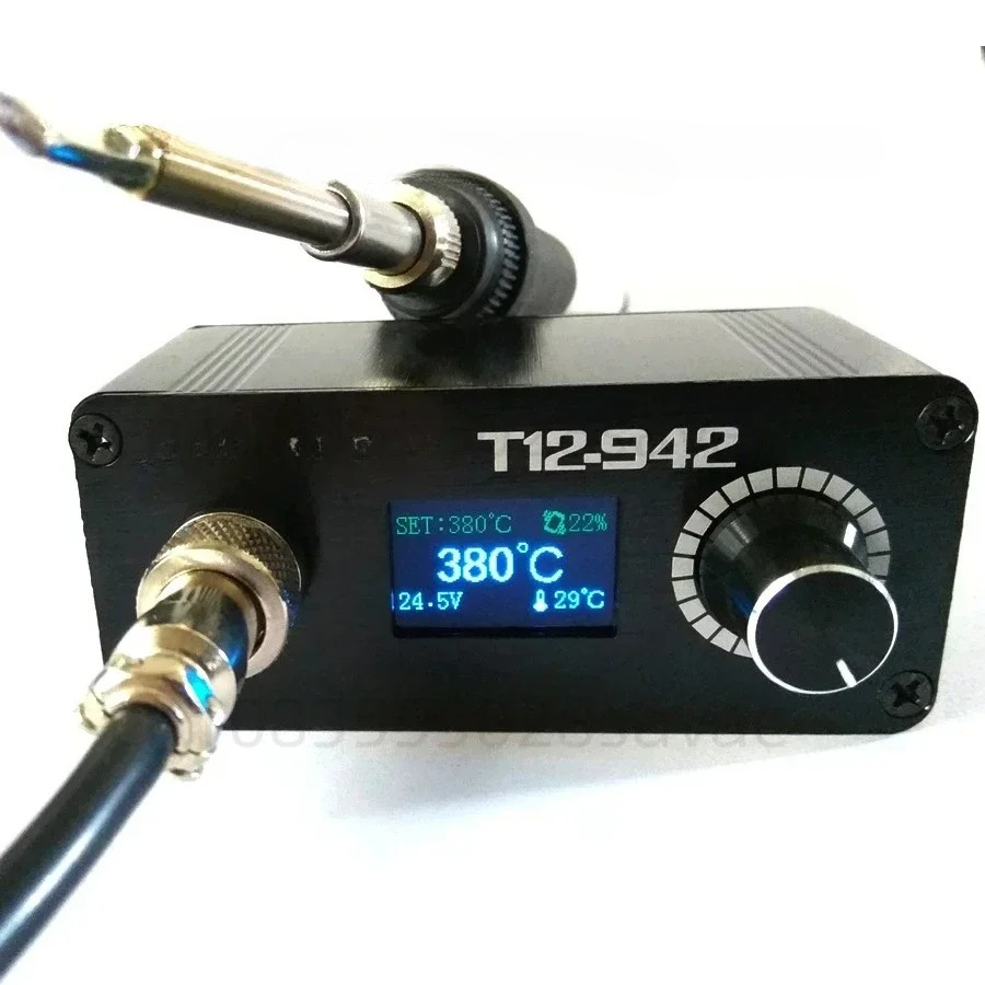MINI T12 STC OLED Digitale Sol - T12 Soldering Station Oled recensie en prijs