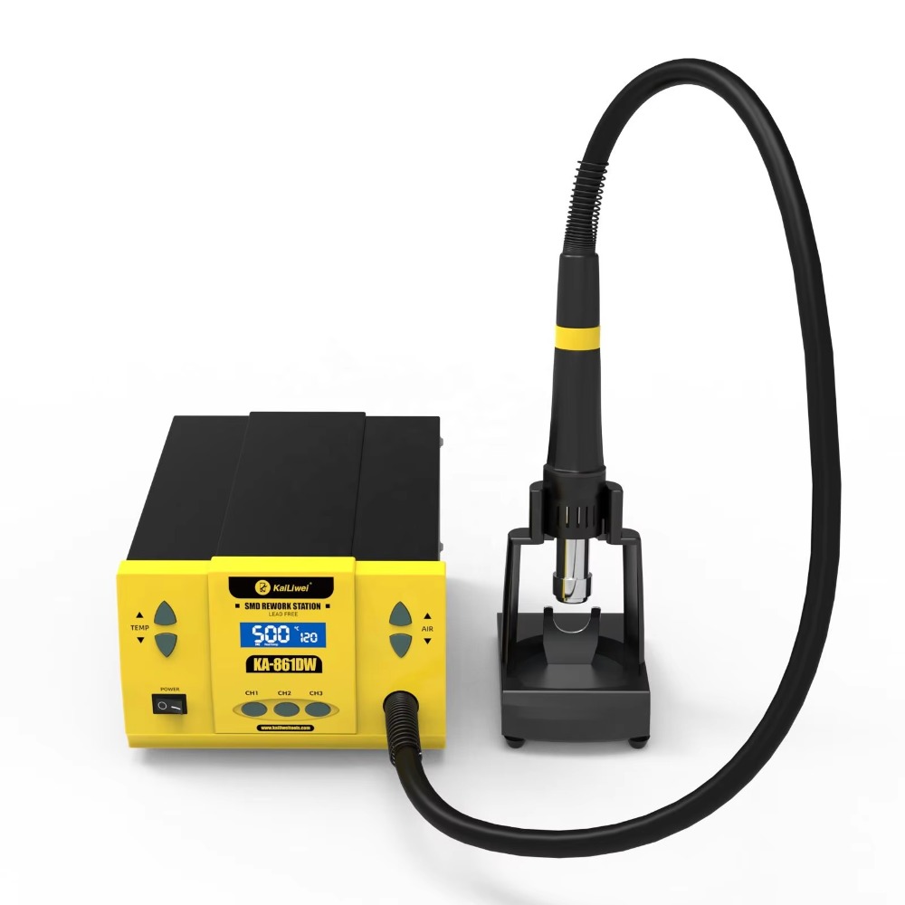Kailiwei 861DW 1000W loodvrij  - Hot Air Rework Station 861Dw recensie en prijs