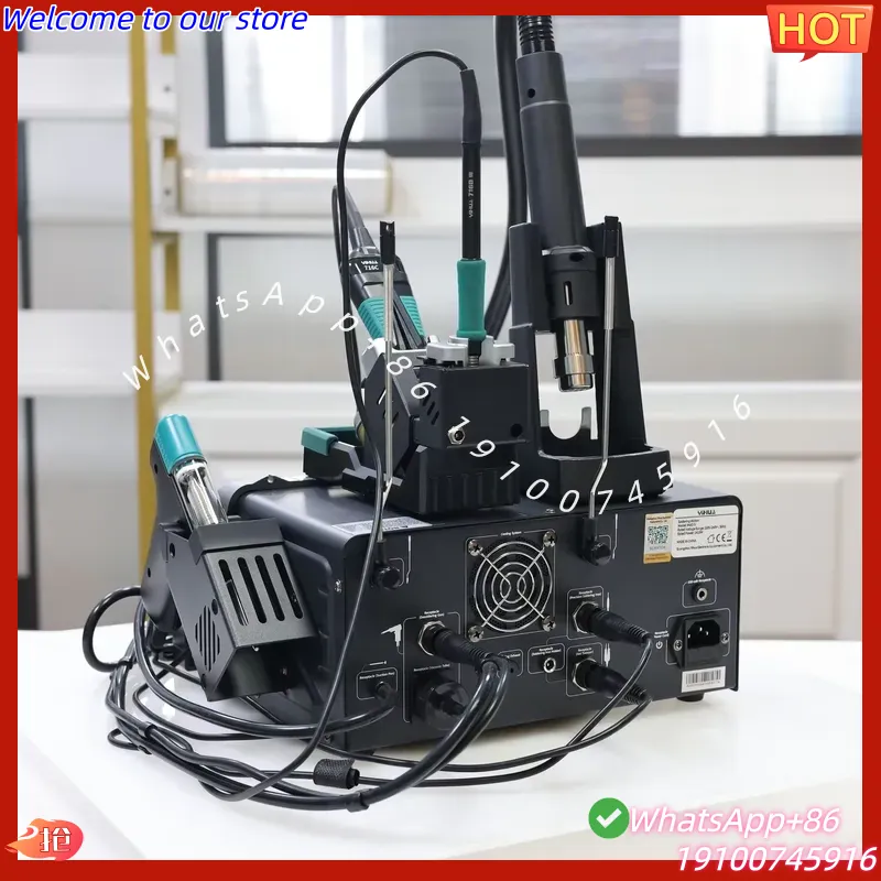 2026Hot YIHUA-948D IV 5-in-1 S - Desoldering Pump Electric Vacuum Station recensie en prijs