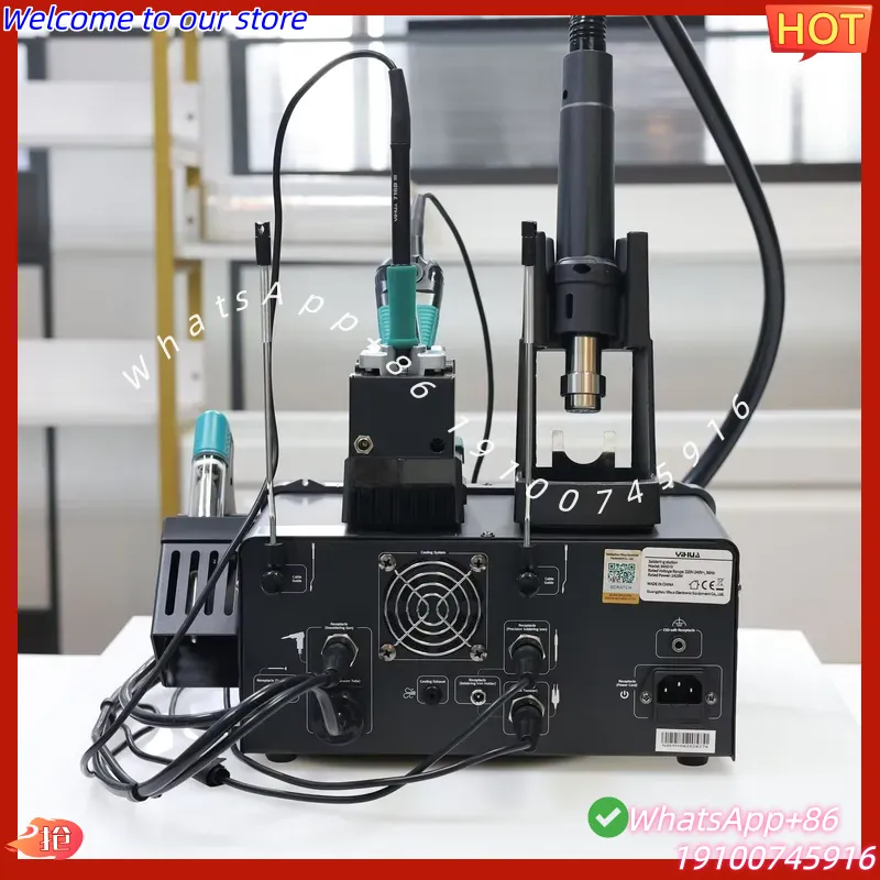 2026Hot YIHUA-948D IV 5-in-1 S - Desoldering Pump Electric Vacuum Station recensie en prijs