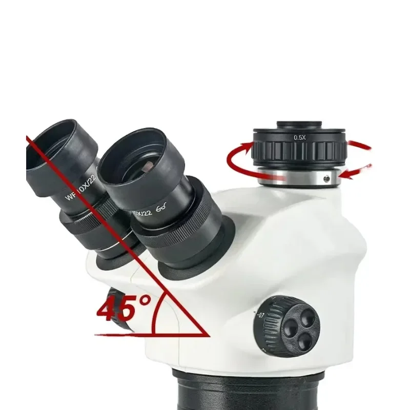 2026 Nieuwe 3.5X-100X Flexibel - Articulating Arm Boom Stand Microscope recensie en prijs