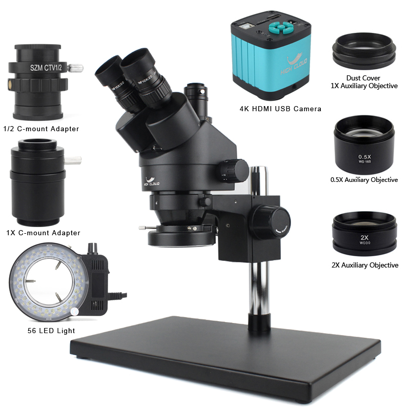 Telefoon PCB Solderen Reparati - Simul-Focal Industrial Microscope 4K Hdmi recensie en prijs