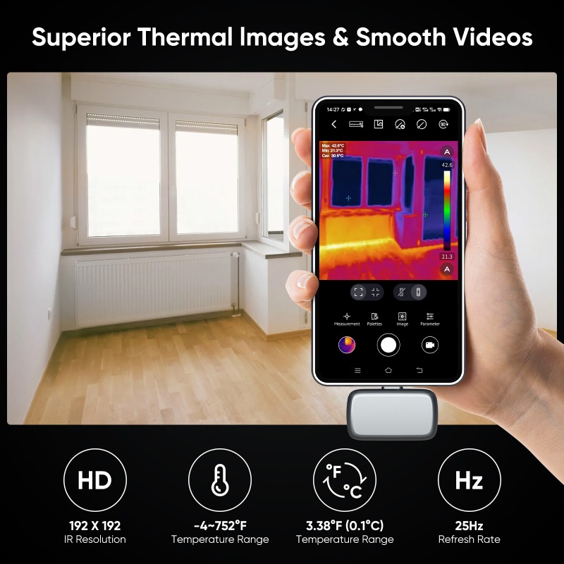 GW192A Warmtebeeldcamera 192X1 - Thermal Imaging Camera Pcb Repair recensie en prijs