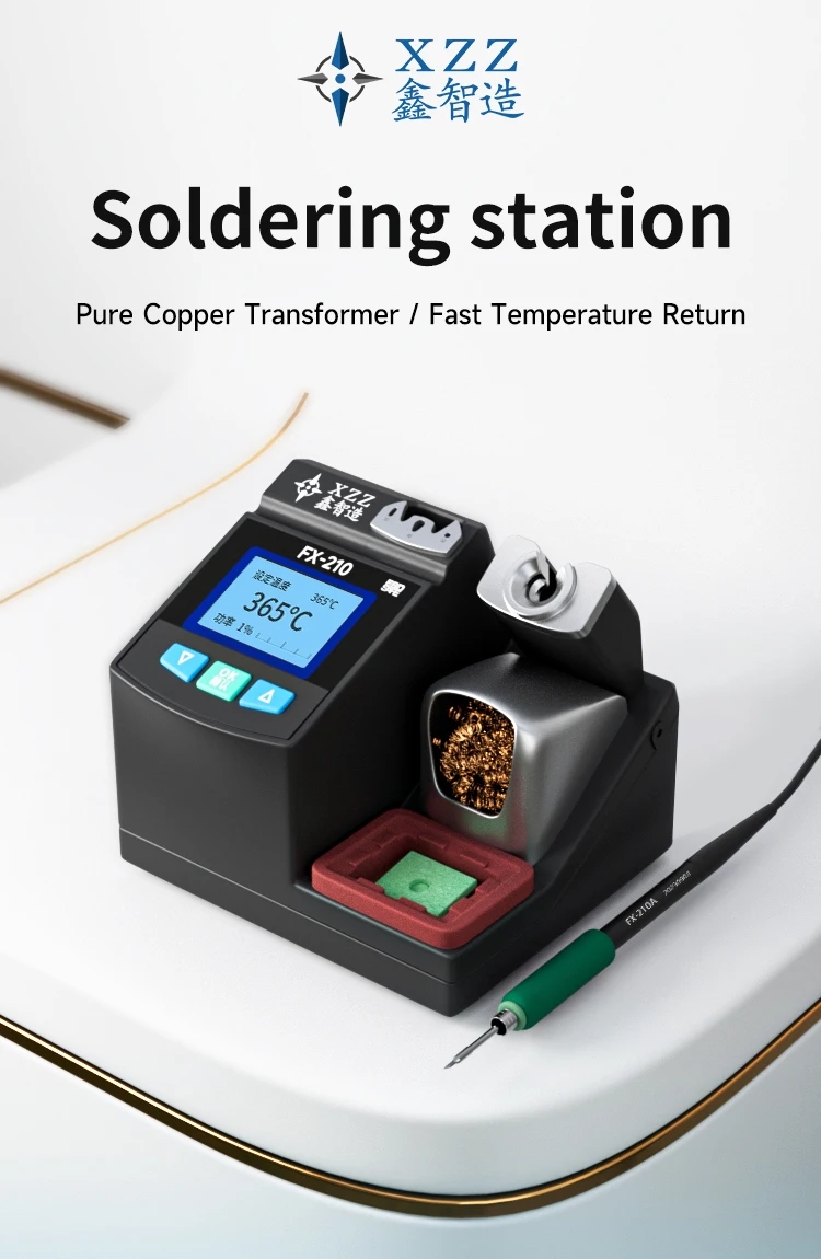 XZZ FX-210 Super Precisie Sold - C210 Precision Soldering Station recensie en prijs