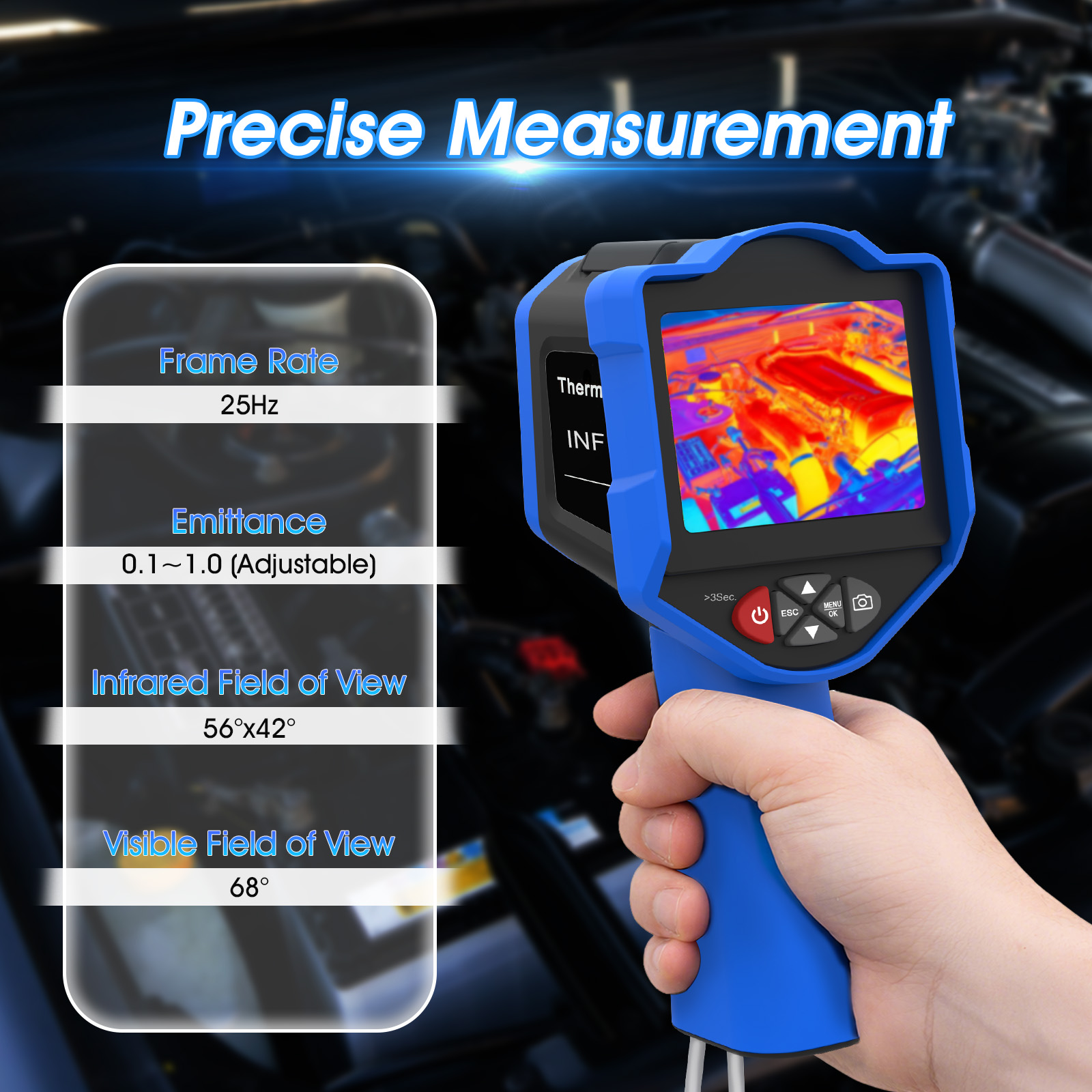 HoldPeak Thermische Beeldcamer - Thermal Imaging Camera Pcb Repair recensie en prijs